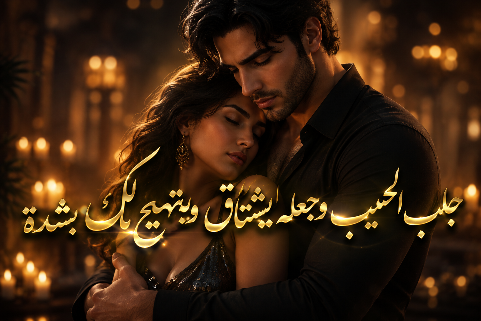 جلب الحبيب وجعله يشتاق ويتهيج لكِ بشدة